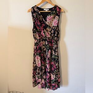 Baltic Born Floral Sleeveless Maxi Dress 1X